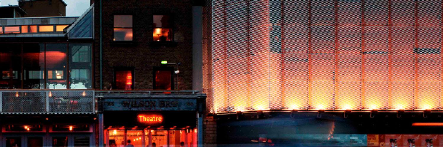Image of the outside of the Young Vic Theatre