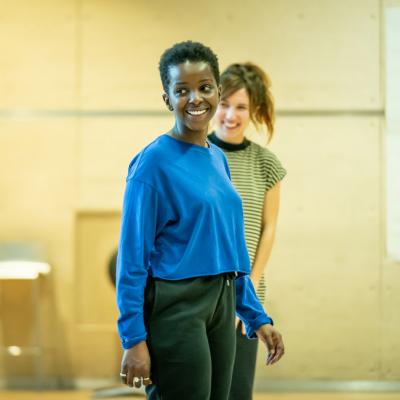 Donna Banya & Esther Smith in rehearsal for Fairview © Marc Brenner
