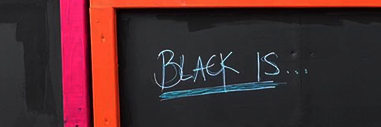 'BLACK IS...' by Jennifer Akre, inspired by The Unforgotten 