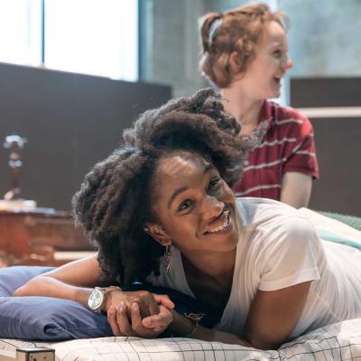 Cherrelle Skeete in rehearsal for Fun Home at the Young Vic. Photo by Marc Brenner