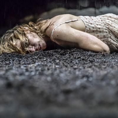 Billie Piper (Her) in Yerma at the Young Vic. Photo by Johan Persson